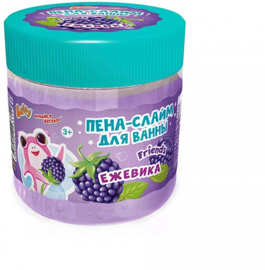 Пена-слайм для купания «Ежевика»