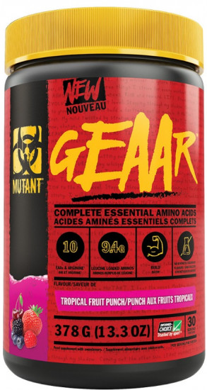 Комплекс аминокислот со вкусом фруктового пунша «GEAAR. Tropical Fruit Punch»