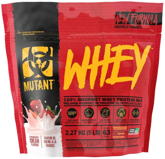 Протеин со вкусом клубничного крема «Whey Protein. Strawberry Cream»