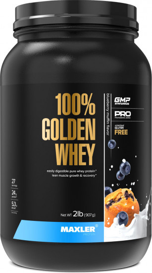 Протеин со вкусом черничного маффина «100% Golden Whey»