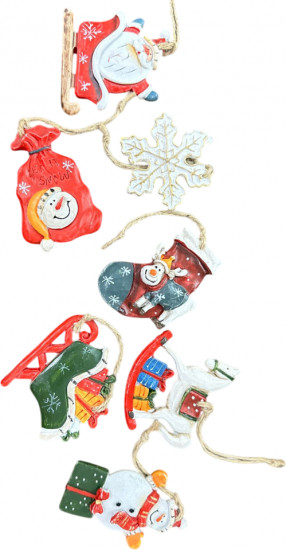 Набор елочных игрушек