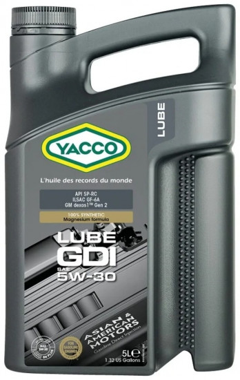 Масло моторное синтетическое «Lube GDI 5W-30»