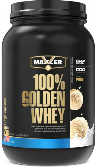 Протеин со вкусом ванили «100% Golden Whey»