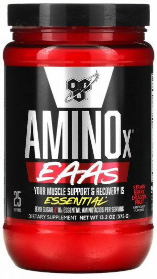 Аминокислота AminoX EAAs «Клубника-питахайя»