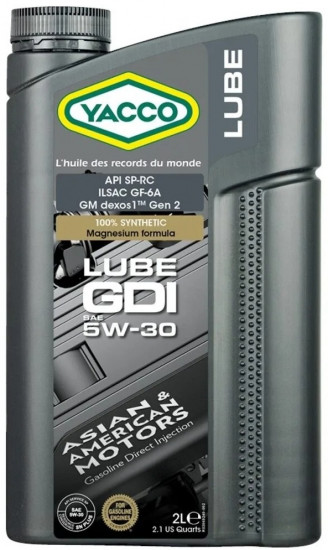 Масло моторное синтетическое «Lube GDI 5W-30»