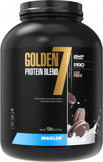 Протеин многокомпонентный со вкусом печенья со сливками «Golden 7 Protein Blend»