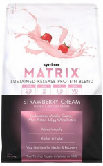 Протеин со вкусом клубничного крема «Matrix 5.0. Strawberry Cream»