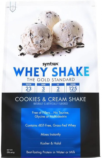 Протеин со вкусом коктейля с печеньем и сливками «Whey Shake. Cookies and Cream Shake»