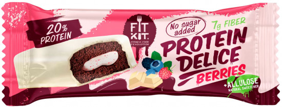 Бисквит протеиновый со вкусом лесных ягод «Protein Delice»