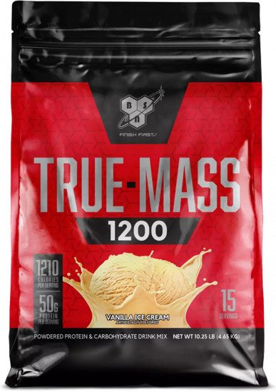 Гейнер True-Mass 1200 «Ванильное мороженое»