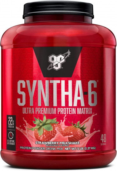 Протеин Syntha-6 «Клубничный молочный коктейль»