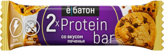 Батончик протеиновый со вкусом печенья «Protein Bar»