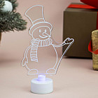 Свеча декоративная «Снеговик»