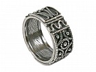 Кольцо «Владелина» (покрытие - черненое серебро)