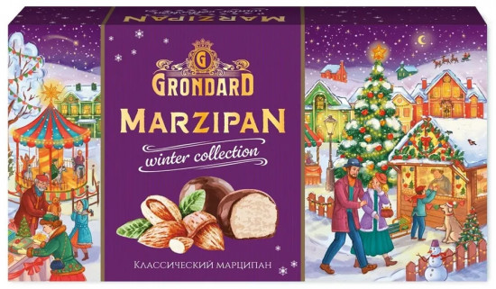 Конфеты глазированные «Марципановые классические»