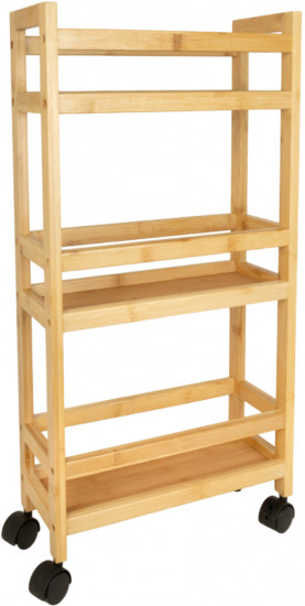 Этажерка трехъярусная узкая «Wood WR5549»