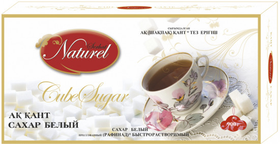 Сахар-рафинад белый прессованный быстрорастворимый