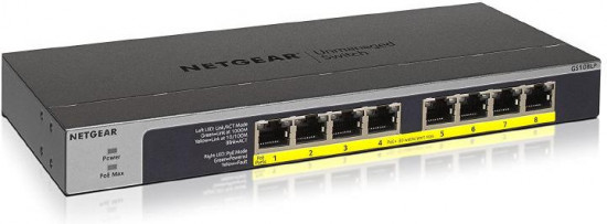 Коммутатор Netgear GS108LP-100EUS