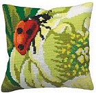 Подушка для вышивания "Божья коровка"
