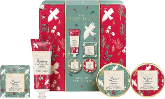 Набор подарочный «The Fuzzy Duck Winter Wonderland Luxury Pamper Tin Gift Set»