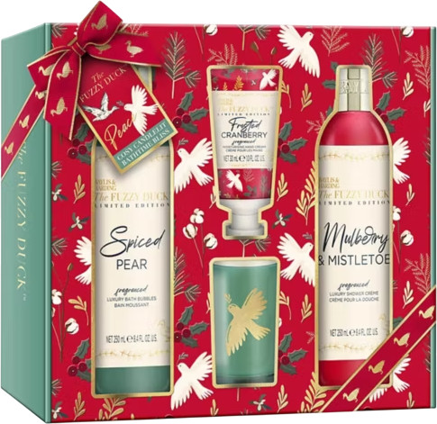 Набор подарочный «The Fuzzy Duck Winter Wonderland Luxury Candlelit Bathing Set»