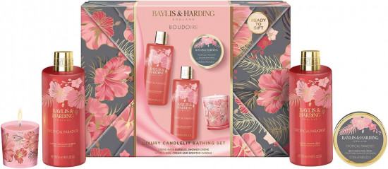 Набор подарочный «Boudoire Gift Wrapped Candlelit Gift Set»