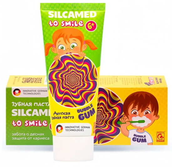Зубная паста детская «Smile Bubble GUM»