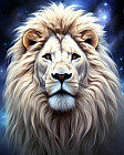 Картина по номерам «Звездный лев»