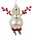 Украшение подвесное «Снеговик»