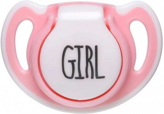 Пустышка для новорожденных ортодонтическая «Girl»