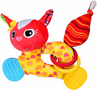 Игрушка мягкая с прорезывателем и погремушкой «Котик»