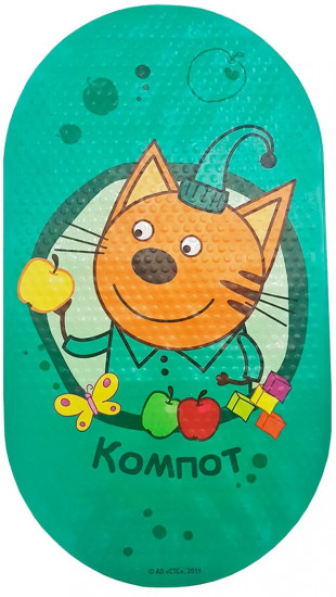 Коврик для ванны противоскользящий «Компот»