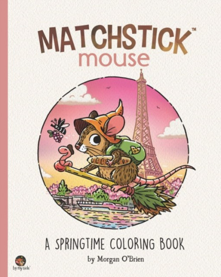Matchstick Mouse. A Springtime Coloring Book