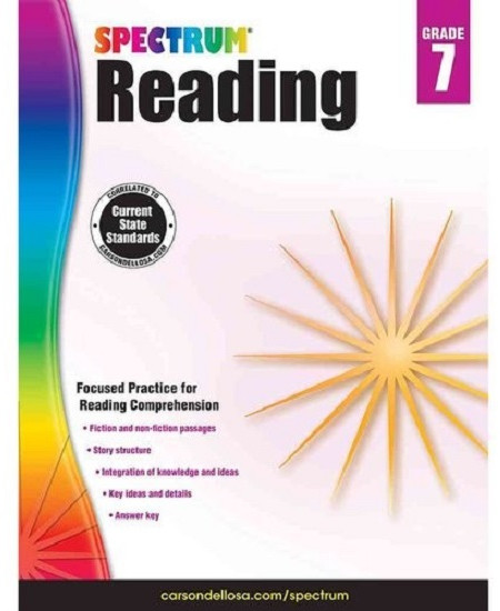 Spectrum Reading. Grade 7