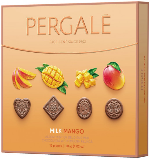 Набор конфет в молочном шоколаде «Milk Mango»