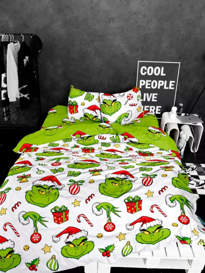 Комплект постельного белья «Grinch»