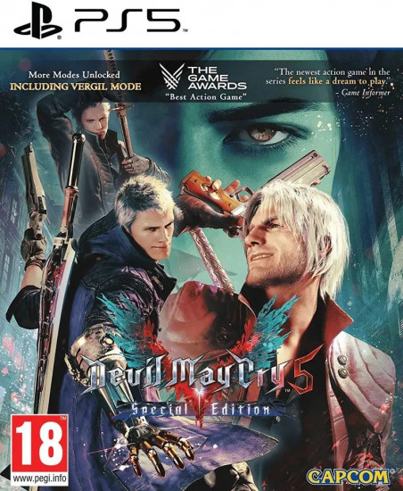 Игра для PS5 «Devil May Cry 5: Special Edition»