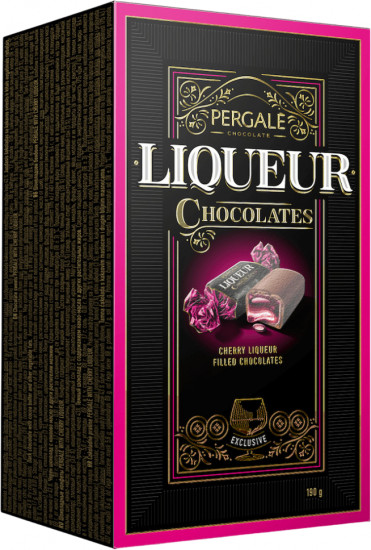 Шоколадные конфеты со вкусом вишни и ликером «Cherry Liqueur»
