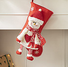 Носок новогодний «Снеговик»