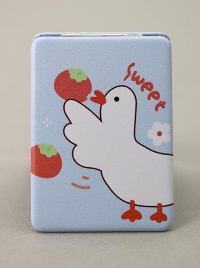 Зеркало компактное «Sweet strawberry square»