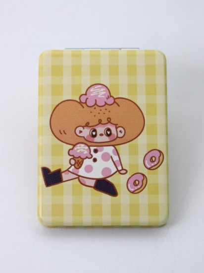 Зеркало компактное «Girl donuts»