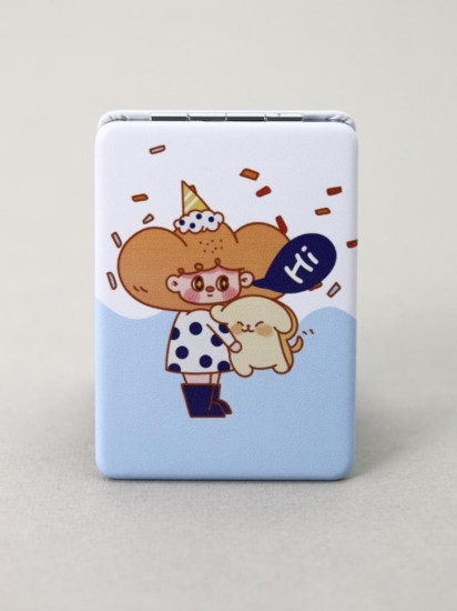 Зеркало компактное «Girl bread hi»