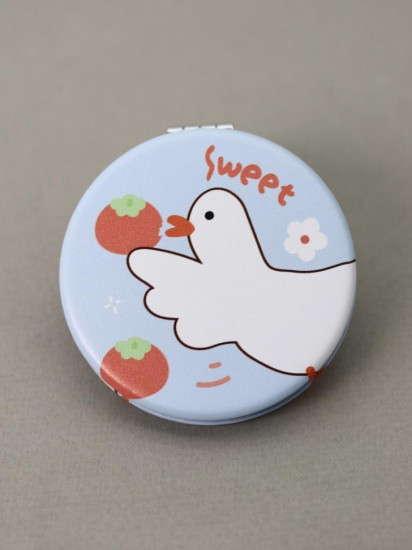 Зеркало компактное «Sweet strawberry round»