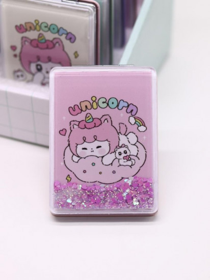 Зеркало компактное шейкер раскладное «Unicorn»