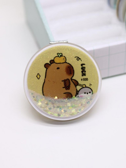 Зеркало компактное шейкер раскладное «Capybara»