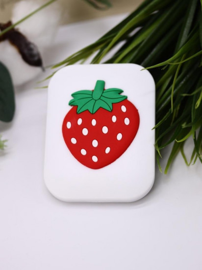 Зеркало компактное с расческой «Summer strawberry»