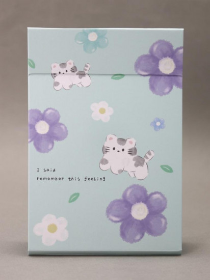 Зеркало настольное «Flower cute cat»
