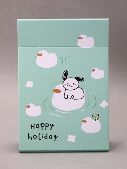 Зеркало настольное «Happy holiday»
