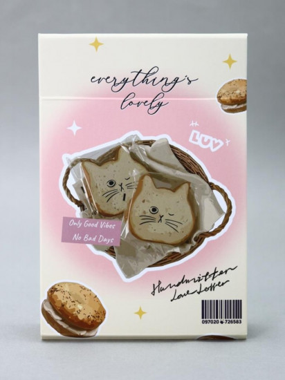 Зеркало настольное «Cat bread»