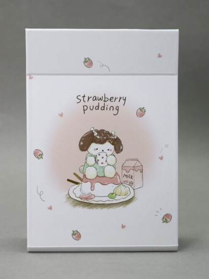 Зеркало настольное «Strawberry pudding»